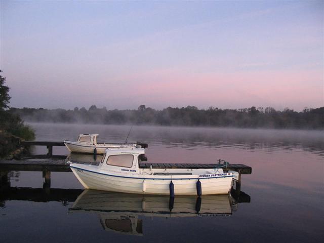 Angelboot in Irland